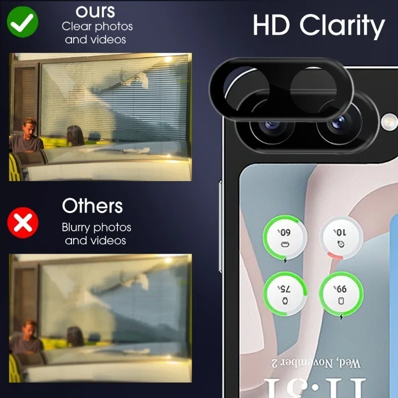 Película de hidrogel para Samsung Galaxy Z Flip 5, Protector de pantalla interior, pantalla exterior, lente de cámara, vidrio templado para Z Flip5 5G - imagen 3