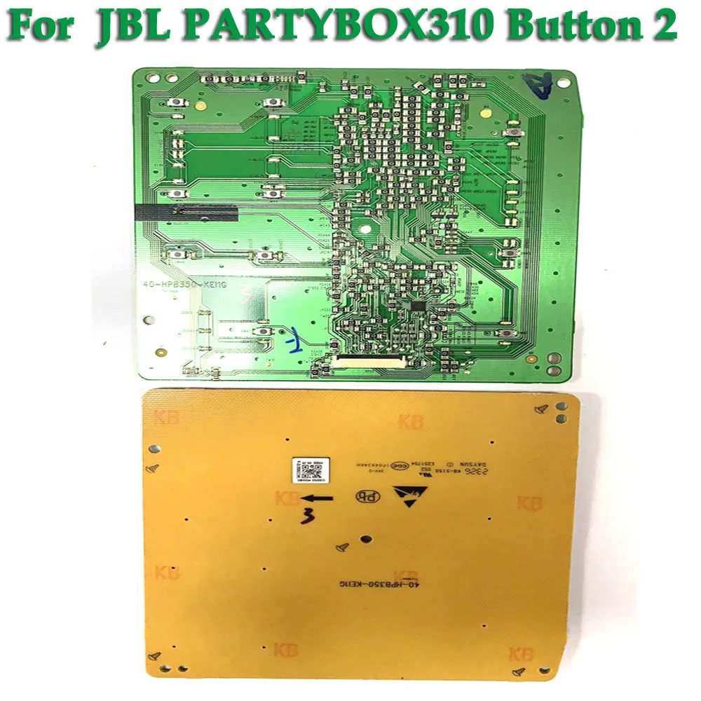 Conector de placa base para Altavoz Bluetooth JBL PARTYBOX310, 1 botón, 2 botones, 1 piezas - imagen 4