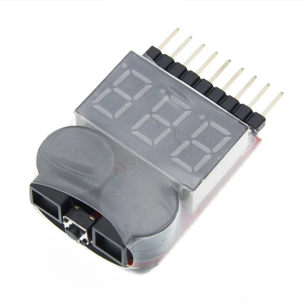 Pantalla de alimentación 2 en 1 1 1-8S, timbre BB de bajo voltaje, alarma, pantalla eléctrica, módulo de timbre de doble función - imagen 3