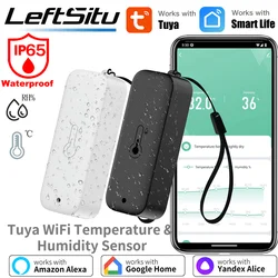 Tuya Sensor de Temperatura y Humedad WiFi IP65