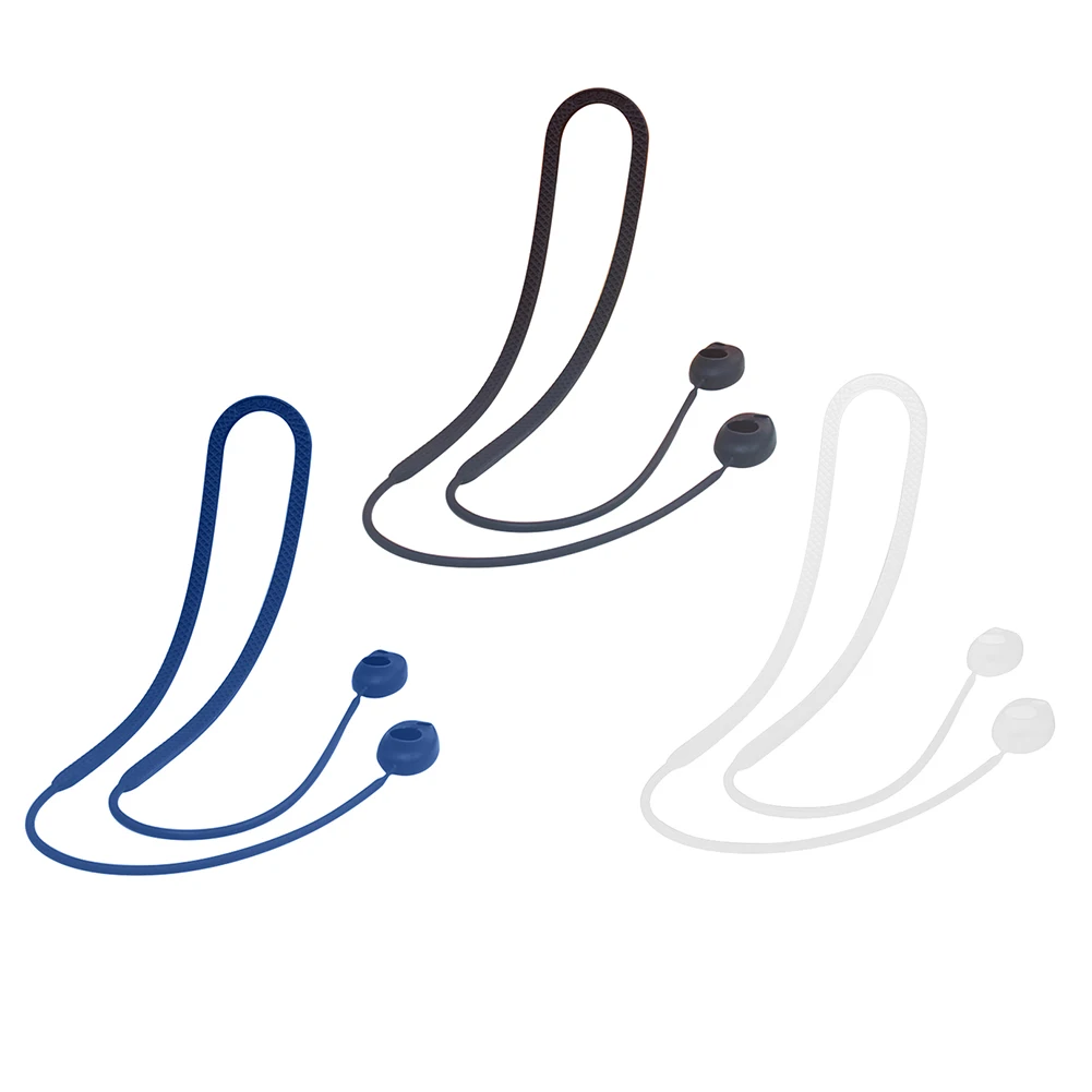 Cuerda de silicona antipérdida para auriculares, correa impermeable para el cuello, equipo deportivo, soporte para auriculares, accesorios de Cable para auriculares deportivos BOSE