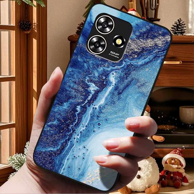 Para ZTE Blade V50 fundas inteligentes V50Smart Marble 6,6 "TPU silicona suave Cool fundas de teléfono para ZTE Axon 50 Lite 8050 Protector Coque - imagen 5
