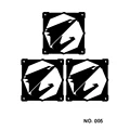005 Fan Cover-3Pcs