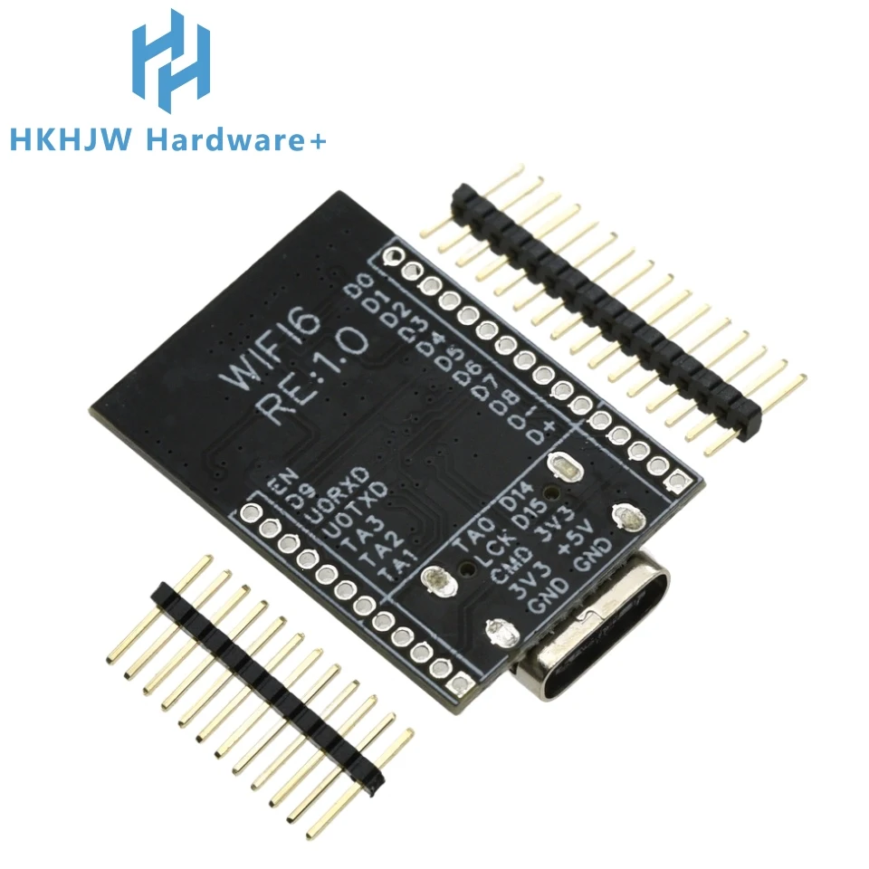 1 Uds ESP32-C6 Placa de desarrollo Wifi6 RISC-V módulo Wifi N4 BT de 32 bits con oscilador de cristal RGB LED 4MB FLASH USB - imagen 3