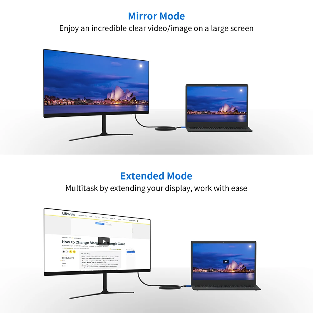 Cable Mini DisplayPort a DisplayPort, 144Hz, 3M, 4K, 60Hz, HDR, bidireccional, DP o a Mini DisplayPort DP - imagen 5