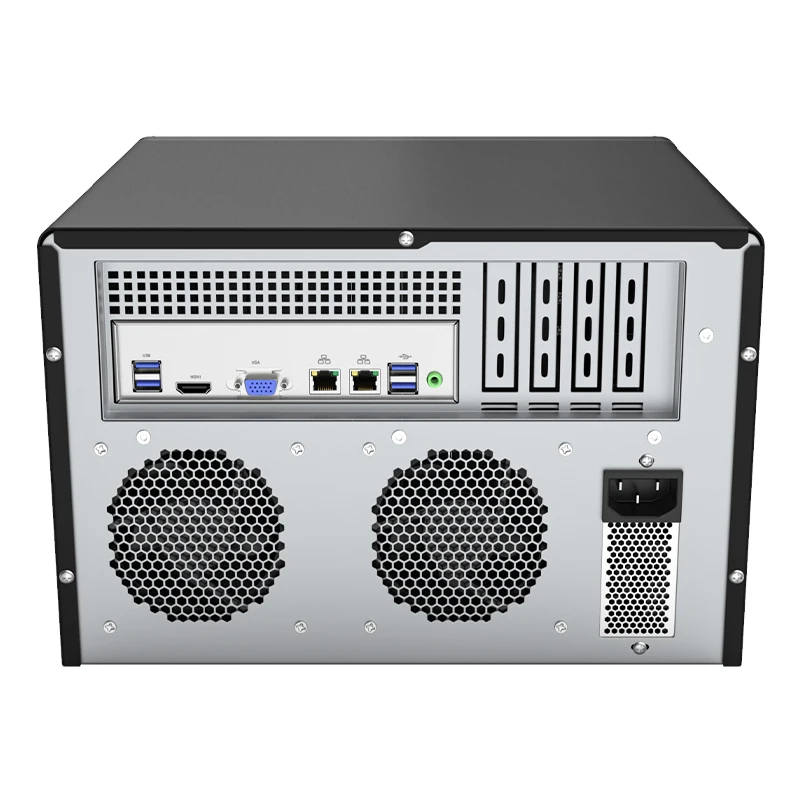 BKHD N5095 NAS Celeron N5095 de 8 bahías Soporte de 4 núcleos FreeNAS TrueNAS SATA 2.5 HDD SSD de 3,5 pulgadas Adecuado para uso doméstico y comercial - imagen 3