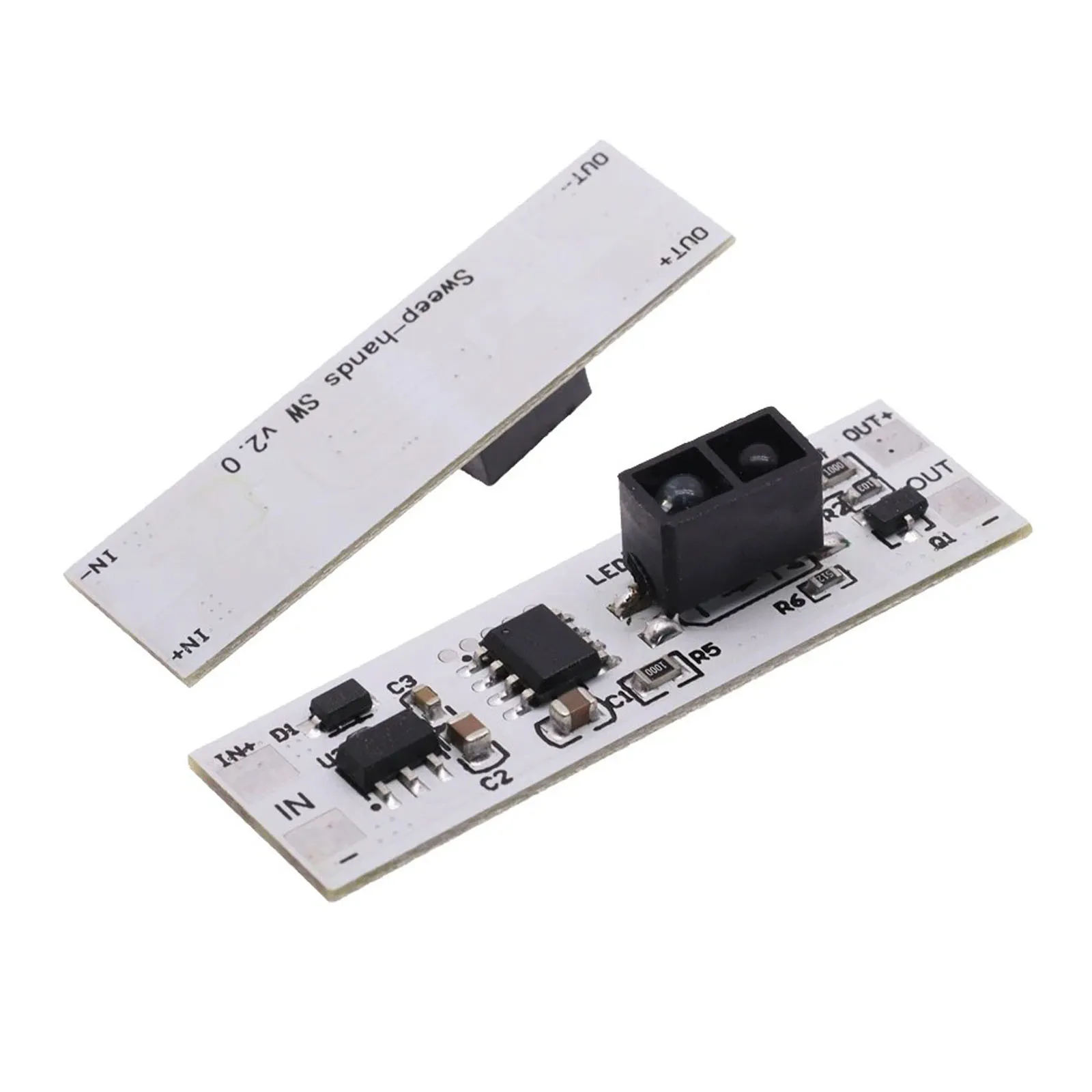 Sensor de escaneo de corta distancia, módulo de Control de interruptor de Sensor de onda manual, luz LED para armarios, zapateros, 5V-12V-24V, 2 uds. - imagen 3