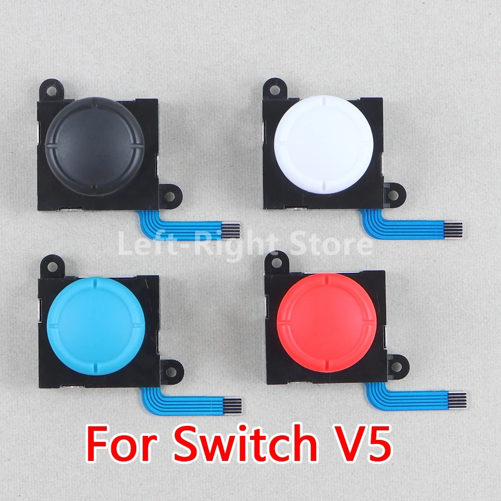 3 uds hecho en China V5 Joystick analógico 3D Thumb Stick Grip Cap botón módulo clave reparación de Control para Nintendo Switch Joy Con 5,0