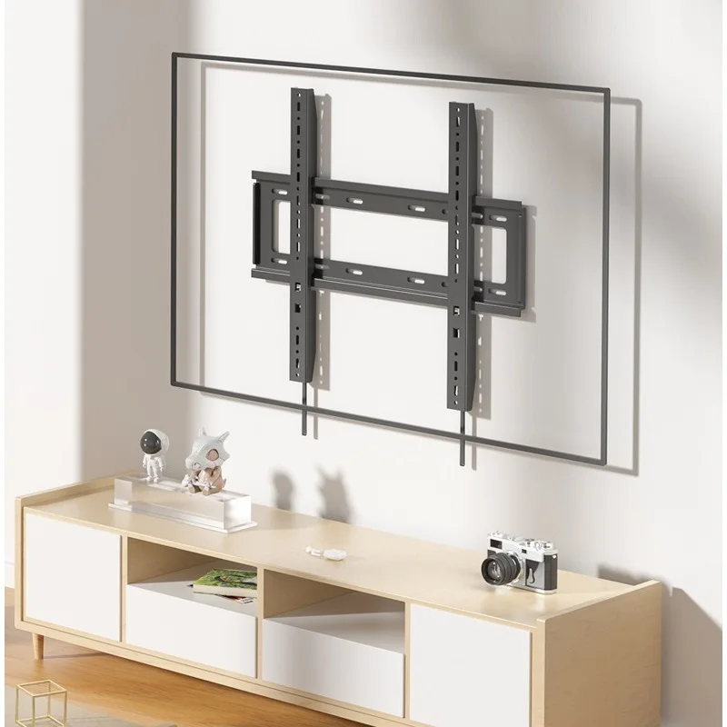 HILLPORT-soporte de pared Universal para TV, Base de Panel plano fijo para Monitor LCD LED de 50 - 90 pulgadas, 75kg, DG760 - imagen 2