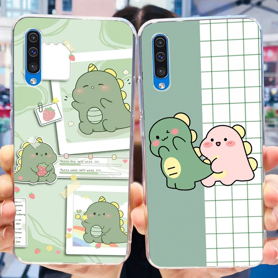 Funda de silicona blanda para Samsung Galaxy A70, carcasa bonita pintada A la moda, parachoques para Samsung A70 A 70 s Galaxy A70s - imagen 2