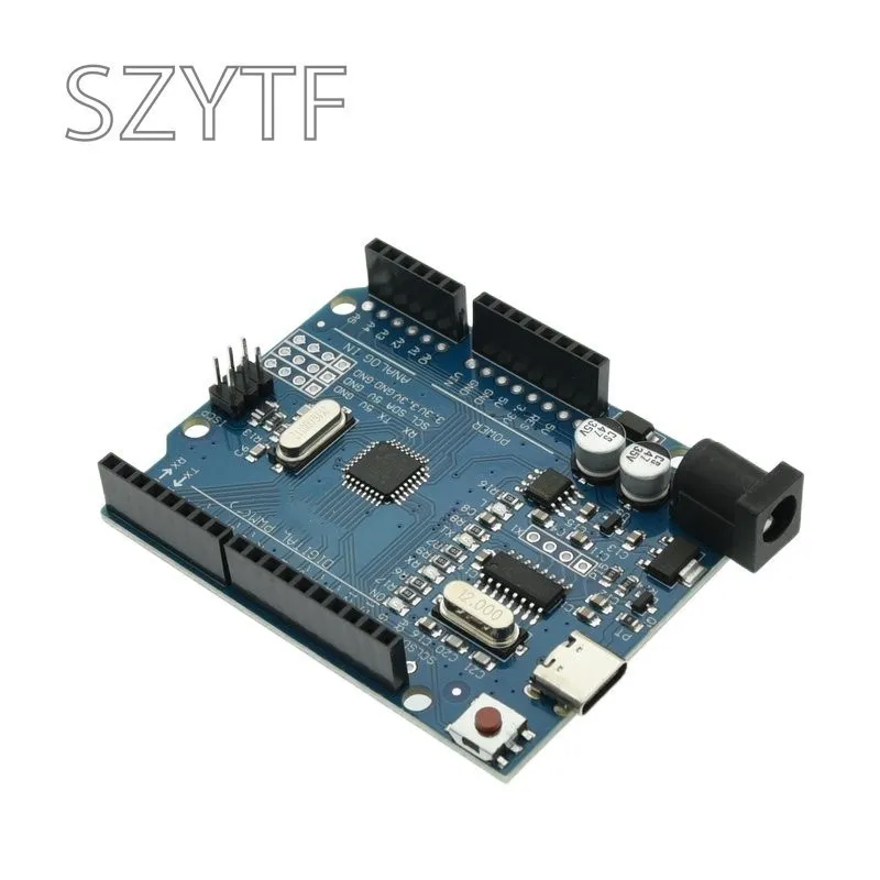 La Placa de desarrollo TYPE-C de la versión mejorada R3 (CH340) Envía un Cable de datos y una aguja de fila para la placa de desarrollo UNO R3 - imagen 2