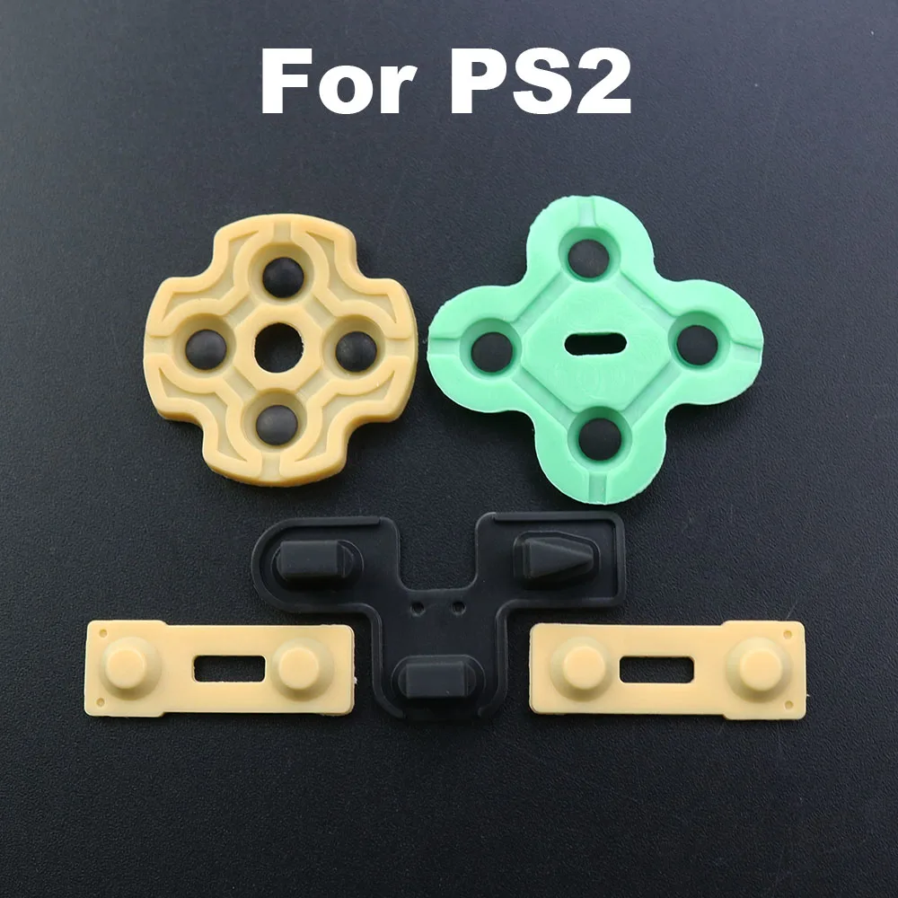YUXI-goma de silicona conductora d-pad para PS4, PS2, PS3, PS4, PS5, PSP1000, piezas de reparación de controlador, 1 Juego para PS4 JDM-001 011 30 - imagen 4