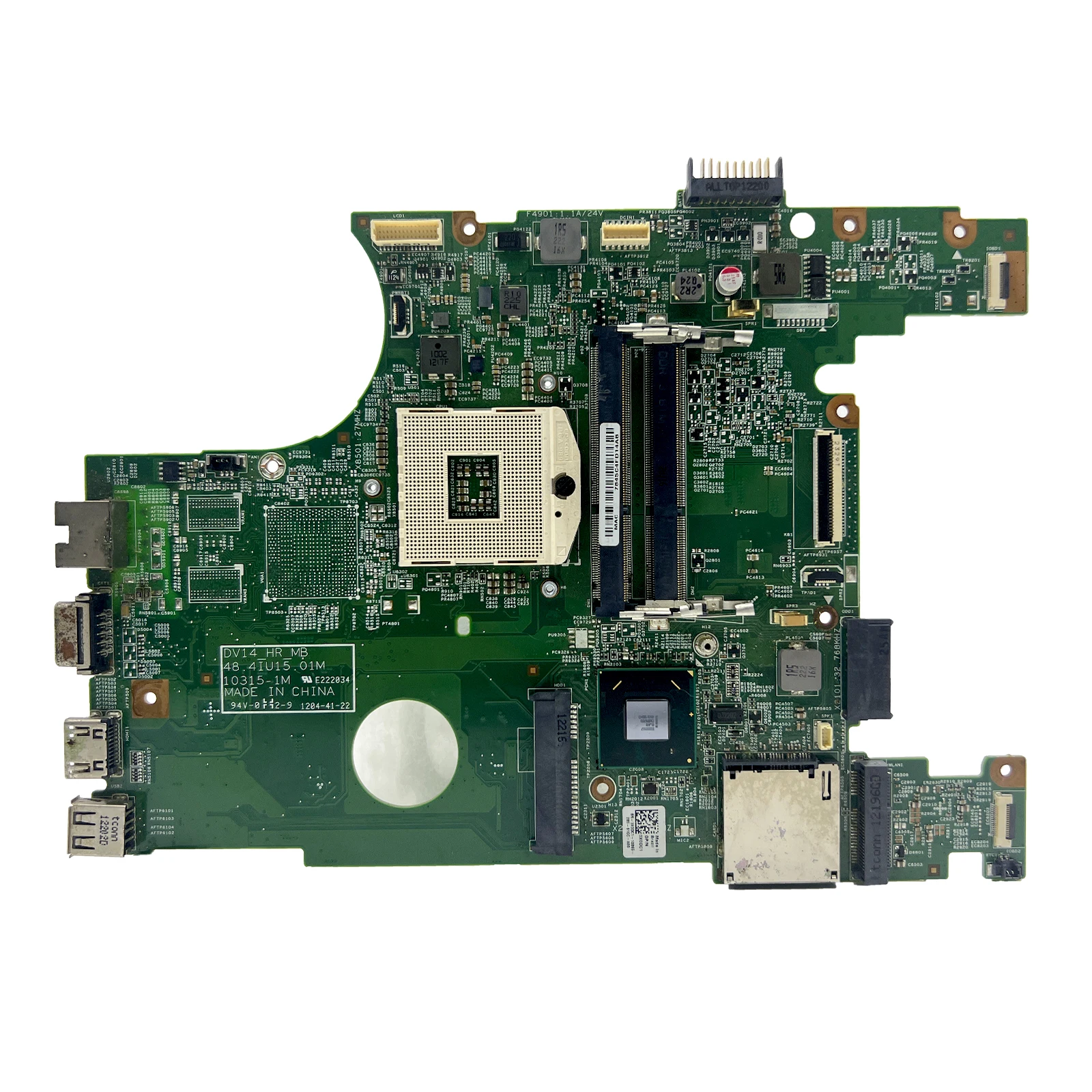 Placa base CN-0X0DC1 0X0DC1 X0DC1 para DELL 14R N4050, placa base de ordenador portátil 10315, 1 48.4IU15.011 con SLJ4N HM67 100% Fulyl probado - imagen 3