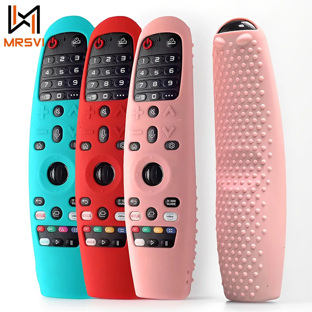 Funda de silicona MRSVI para Smart TV Magic AN-MR19BA/MR18BA cubierta protectora de Control remoto para AN-MR600/MR650A/MR20GA AKB75855501