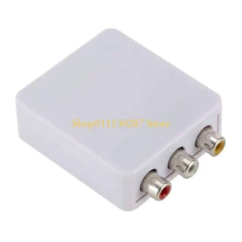 J1HC AV a RF Video Converter RF a RCA CVSB Soporte adaptador video multifuncional - imagen 3