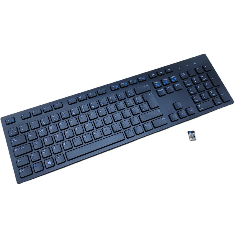 Teclado y ratón combinados inalámbricos con diseño del Reino Unido para ordenador portátil de oficina de escritorio Dell KM636 - imagen 5