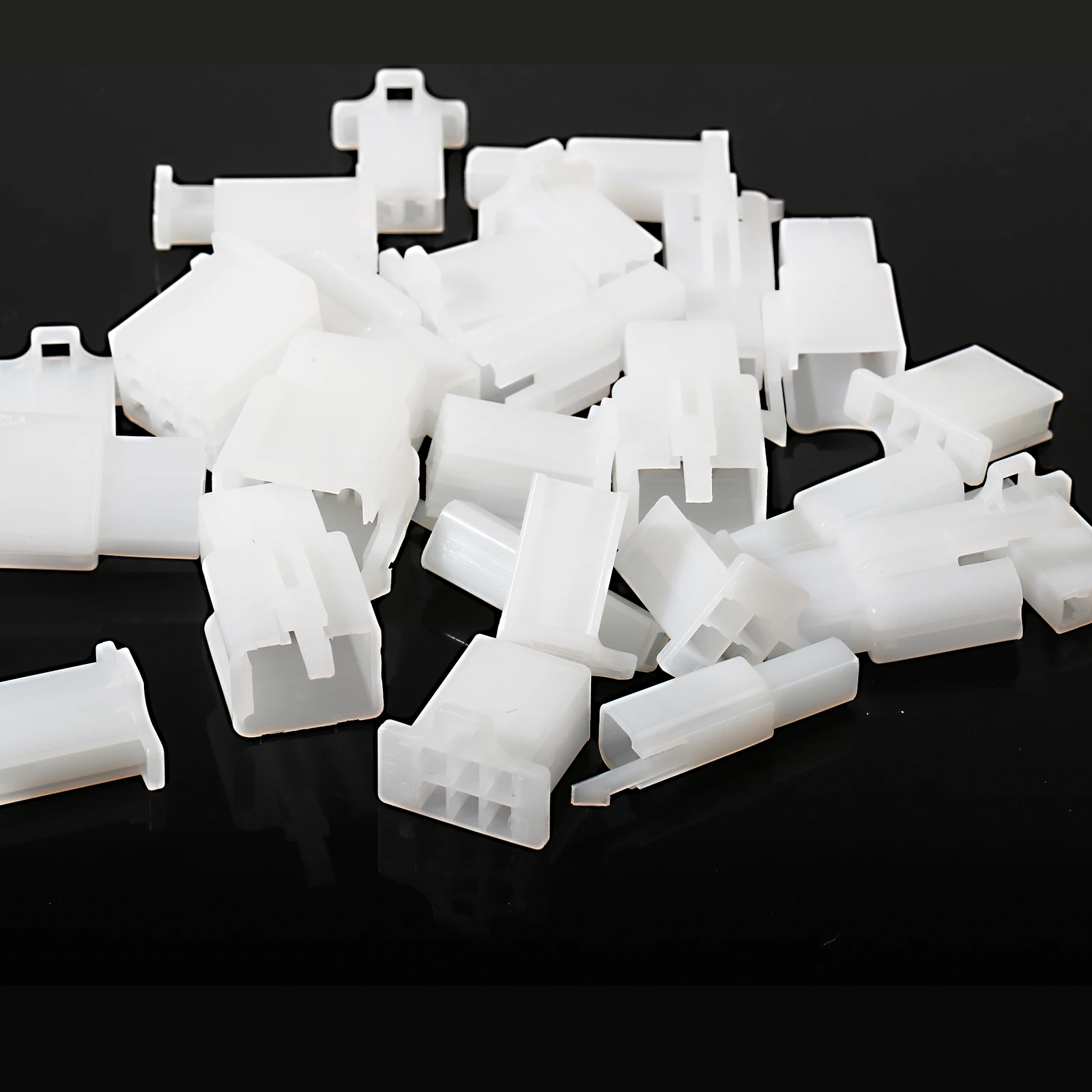 10-20 juegos de conector de Cable eléctrico automotriz, enchufe de Terminal de Cable de 2,8mm, macho y hembra para motocicleta, bicicleta, coche, 1 pines-9 pines - imagen 5