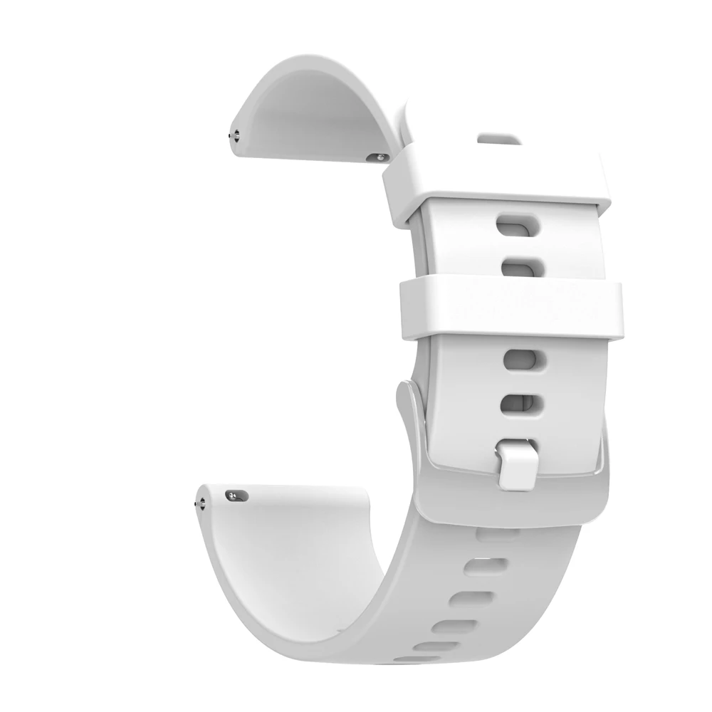 Correa de silicona para Amazfit Bip 3 Pro/GTR 42mm/GTS 4 2 Mini/2 3, Correa de 20mm para Galaxy Watch7 6 5 4 - imagen 5