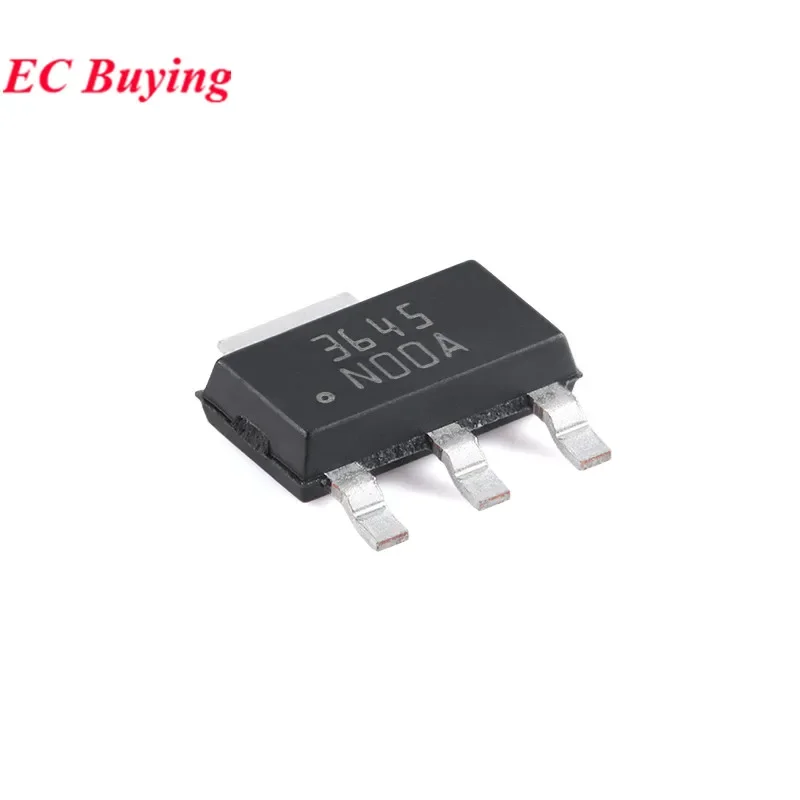 10 uds/1 unidad LM7805 LM7805MP LM7805MPX LM7805MPX/NOPB N00A NOOA SOT-223 1.5A 5V Chip regulador de voltaje fijo lineal IC - imagen 2