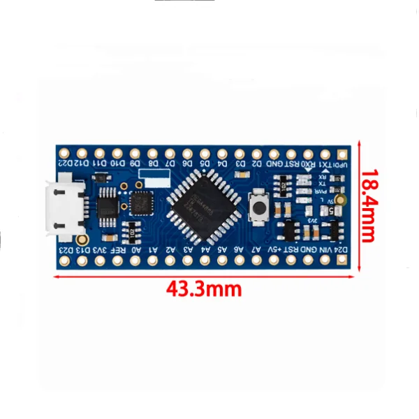 Módulo de descarga Compatible con Nano Every Controller, nueva versión ATMEGA4808 UPDI - imagen 2