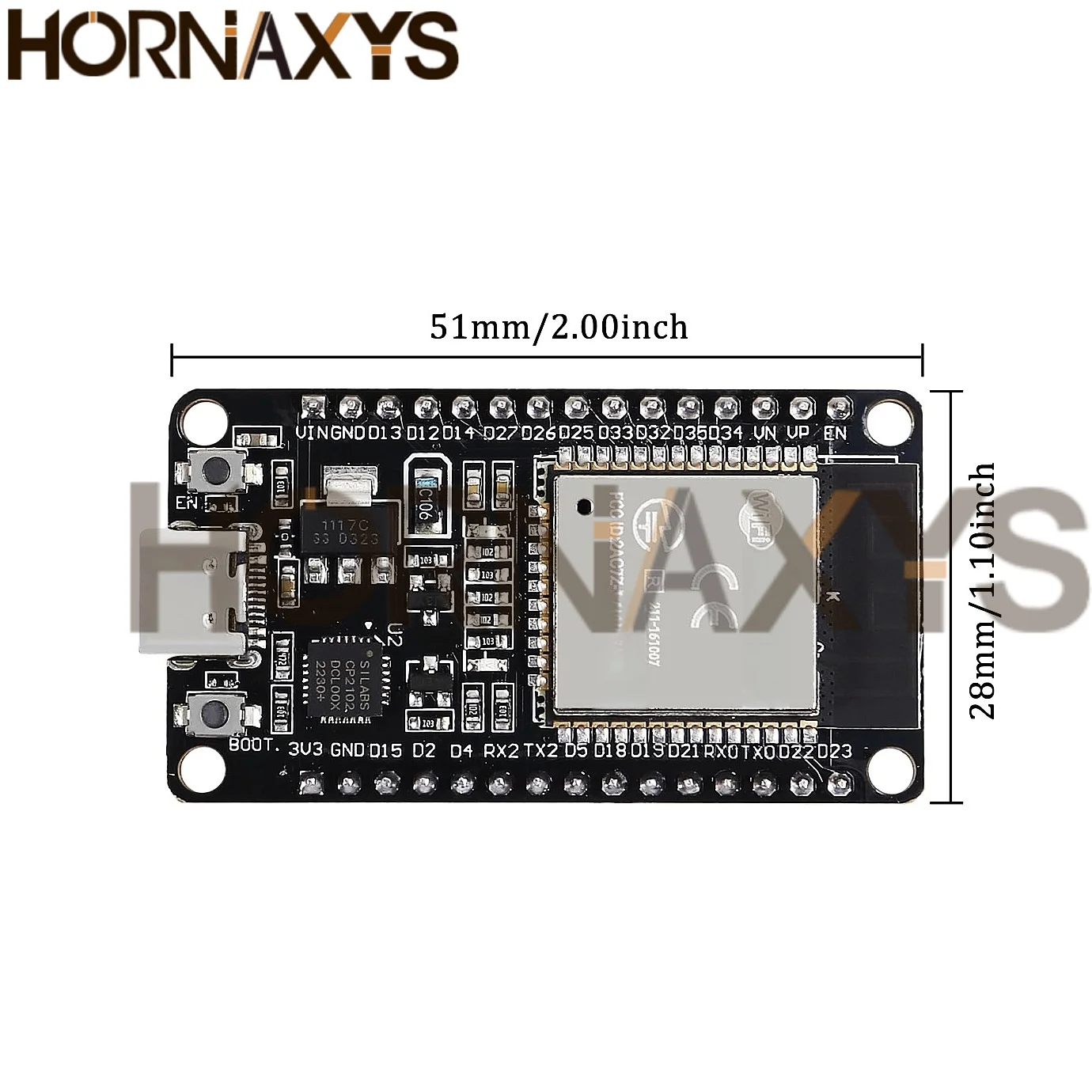 1-10 uds/ESP32 ESP32 Placa de desarrollo WiFi + Bluetooth consumo de energía ultrabajo ESP-32 de doble núcleo ESP-32S ESP 32 Similar ESP8266 - imagen 2