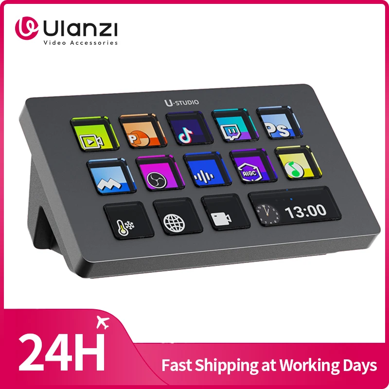Ulanzi D200 Consola Streaming - Panel de Control Profesional