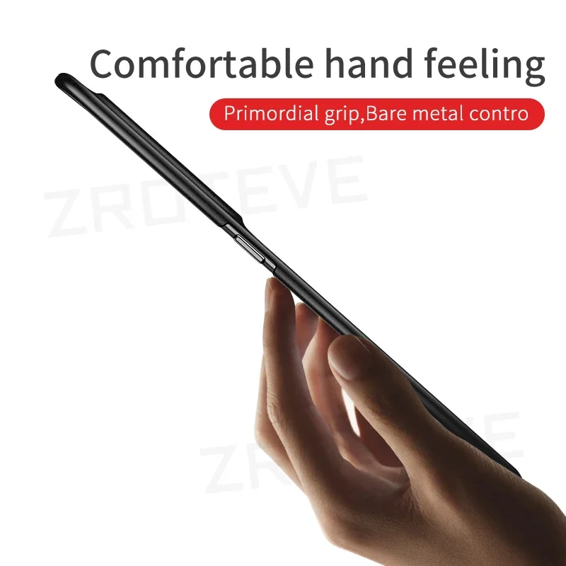 Para Reno6 Pro funda ZROTEVE delgada esmerilada cubierta dura de PC para Oppo Reno 7 8 5 Z 7Z 5Z 6 Pro Plus Reno5 Reno7 Reno8 Lite fundas de teléfono - imagen 3
