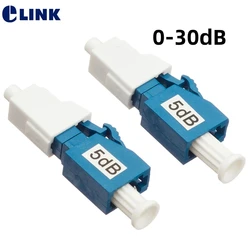 ELINK Atenuador Óptico FM LC/UPC 0-30dB FTTH