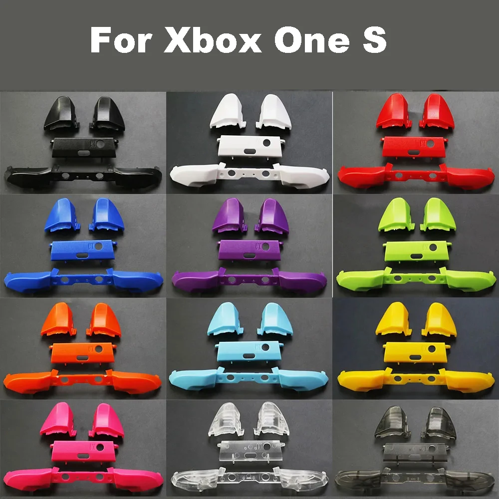 1 Juego para Xbox One Slim One S controlador RB LB parachoques gatillo botón Mod Kit
