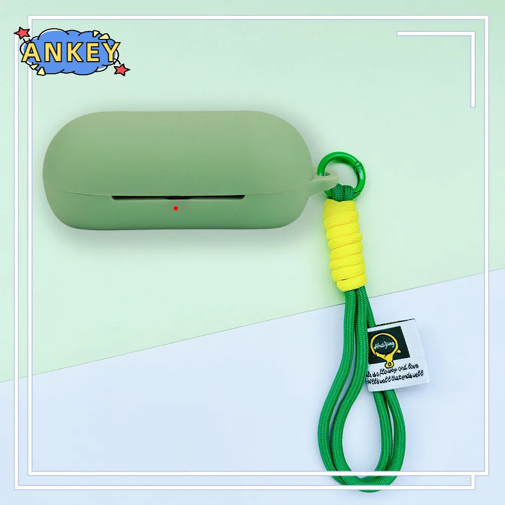 Funda para Sony WF-C700N WF-C510 WF-C500 cordón protector de nailon cubierta suave conchas manga accesorios de correa de cuerda de mano - imagen 4