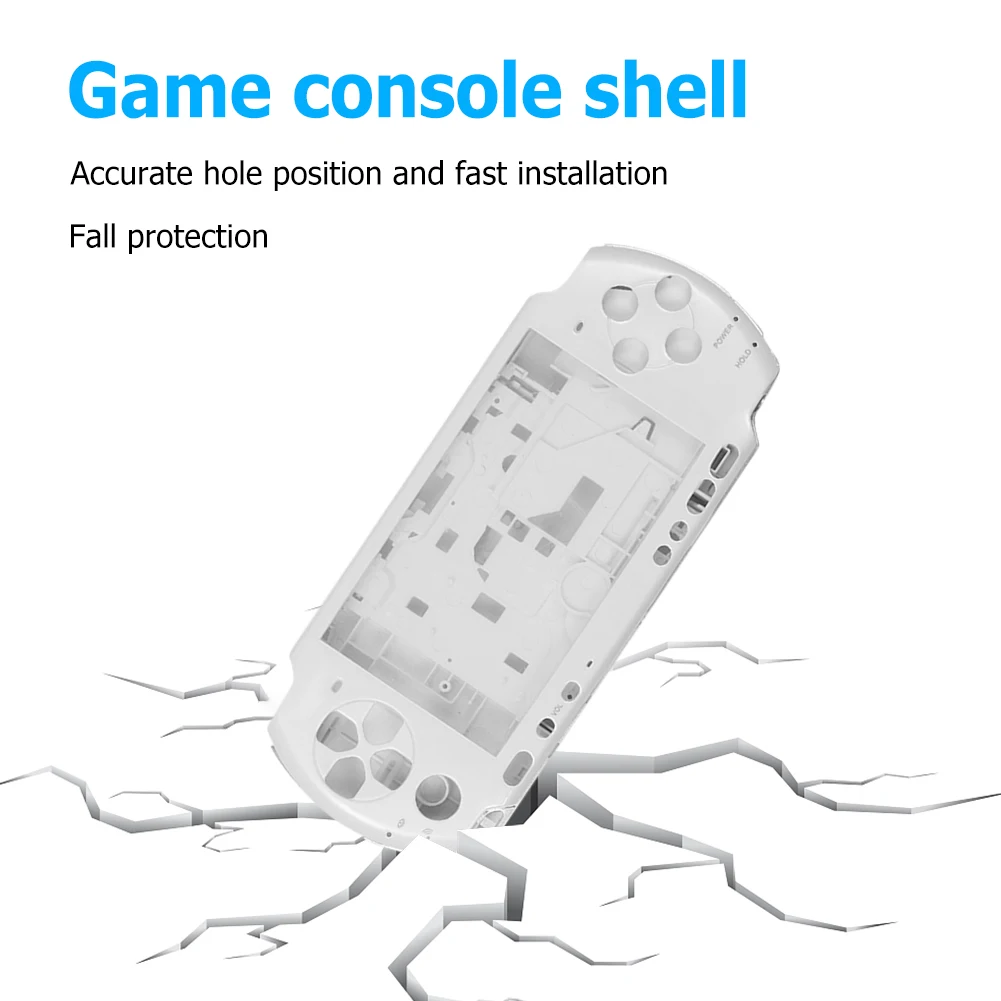 Carcasa completa de alta calidad para PSP3000, Kit de carcasa completa con botón, reemplazo de juego - imagen 5