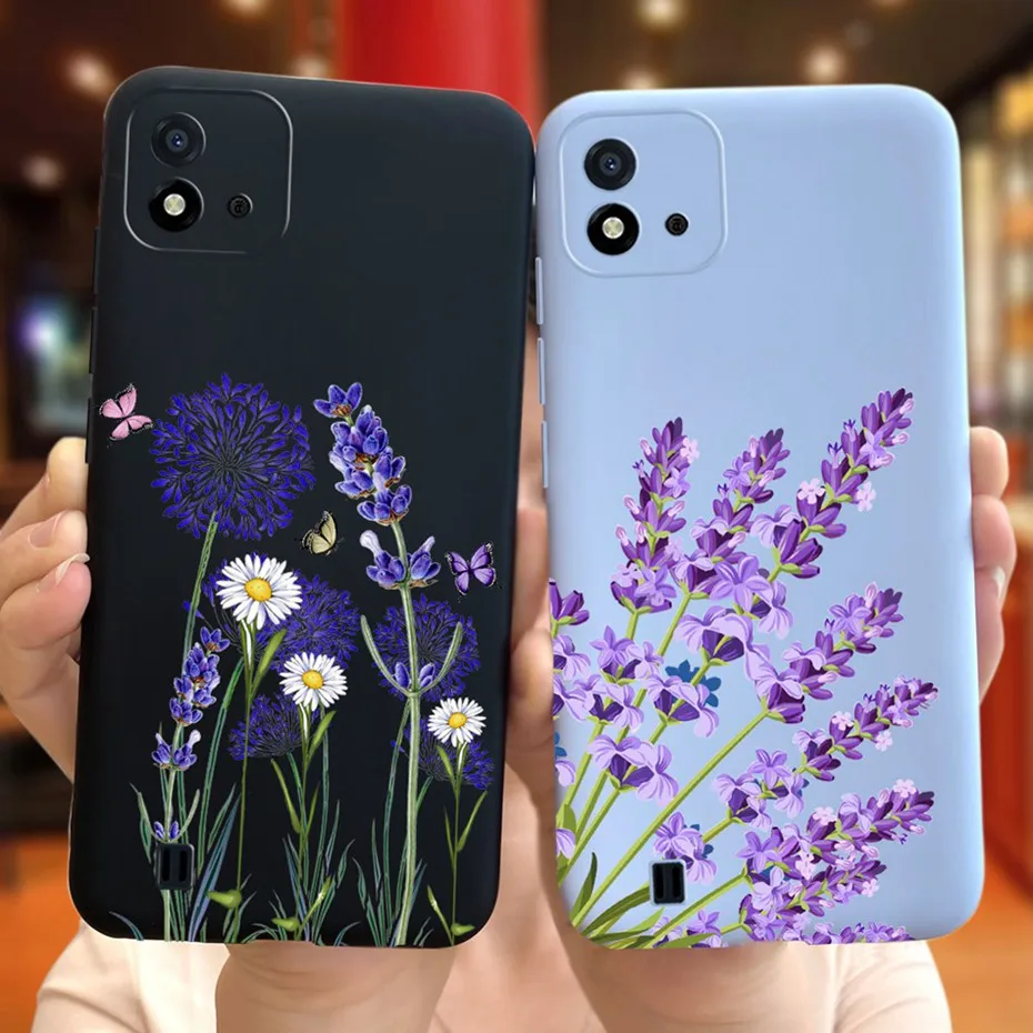Funda trasera de silicona para Realme C11 2021, carcasa suave de TPU a la moda para Realme C11 C 11 2020 2021 RMX3231 RMX2185 - imagen 4