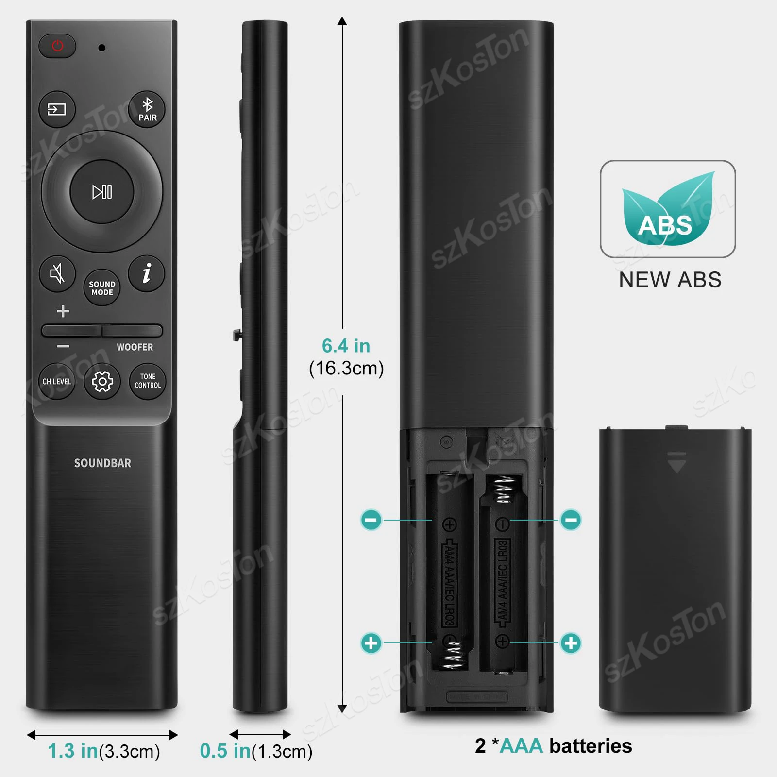 Barra de sonido remota para Samsung, sistema de altavoces, reemplazo de sonido envolvente, Control remoto para Samsung Audio Home Theater - imagen 5