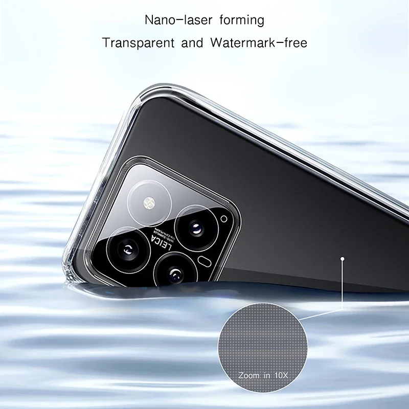 Fundas traseras muy transparentes para Xiaomi 14 Pro 5G, funda de teléfono transparente de TPU, bolsas suaves para teléfono móvil Xiaomi14 14Pro, Carcasas impermeables - imagen 3