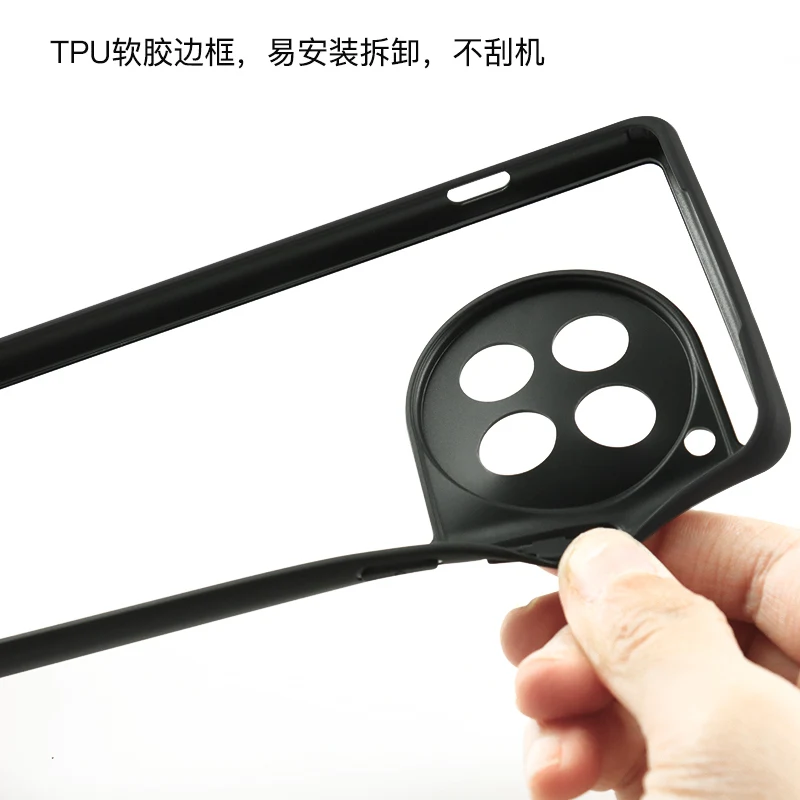 Funda para OnePlus Ace 3, carcasa trasera transparente a prueba de golpes, suave, TPU - imagen 4