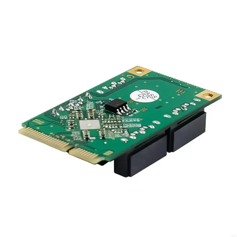 Mini carte d'extension PCIE 9215 4 ports SATA3.0, hôte de bureau industriel, adaptateur SATA PCI-E, contrôleur Marvel 88SE9215 - imagen 5
