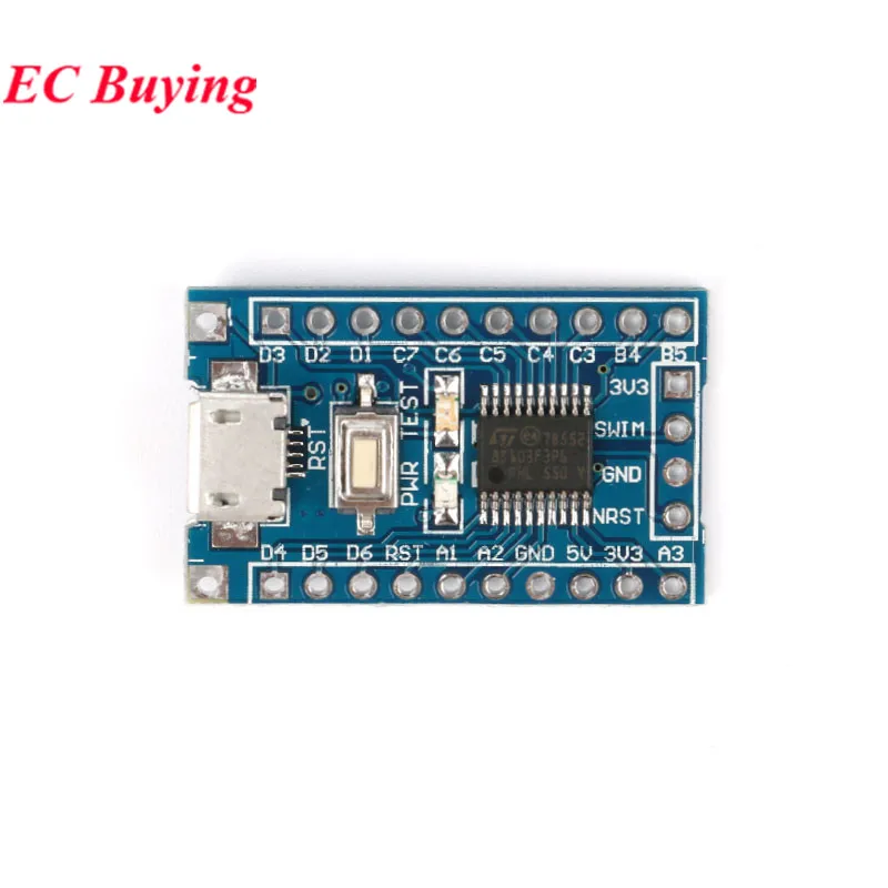 1-10 Uds STM8S103F3P6 STM8S003F3P6 Placa de sistema ARM STM8 STM8S STM8S003 Módulo de demostración de placa de desarrollo de núcleo mínimo para Arduino - imagen 4