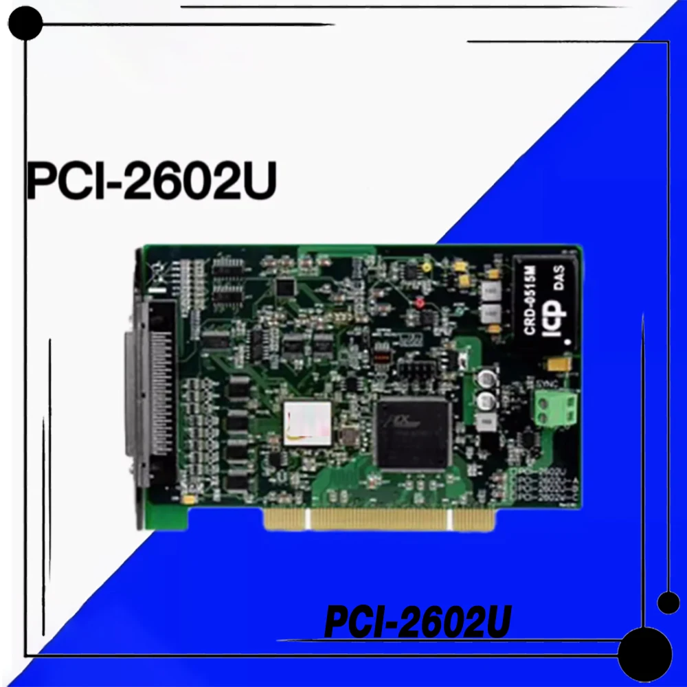 Para ICPDAS universal PCI 16 canales 16 bits entrada/salida analógica tarjeta de adquisición de alta velocidad PCI-2602U - imagen 2