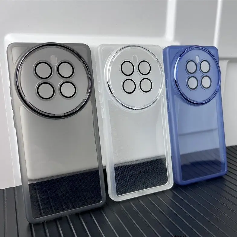 Funda de silicona suave para teléfono móvil, carcasa protectora trasera transparente para OPPO Realme 12 Pro Plus, Realme 12 11 Pro Plus