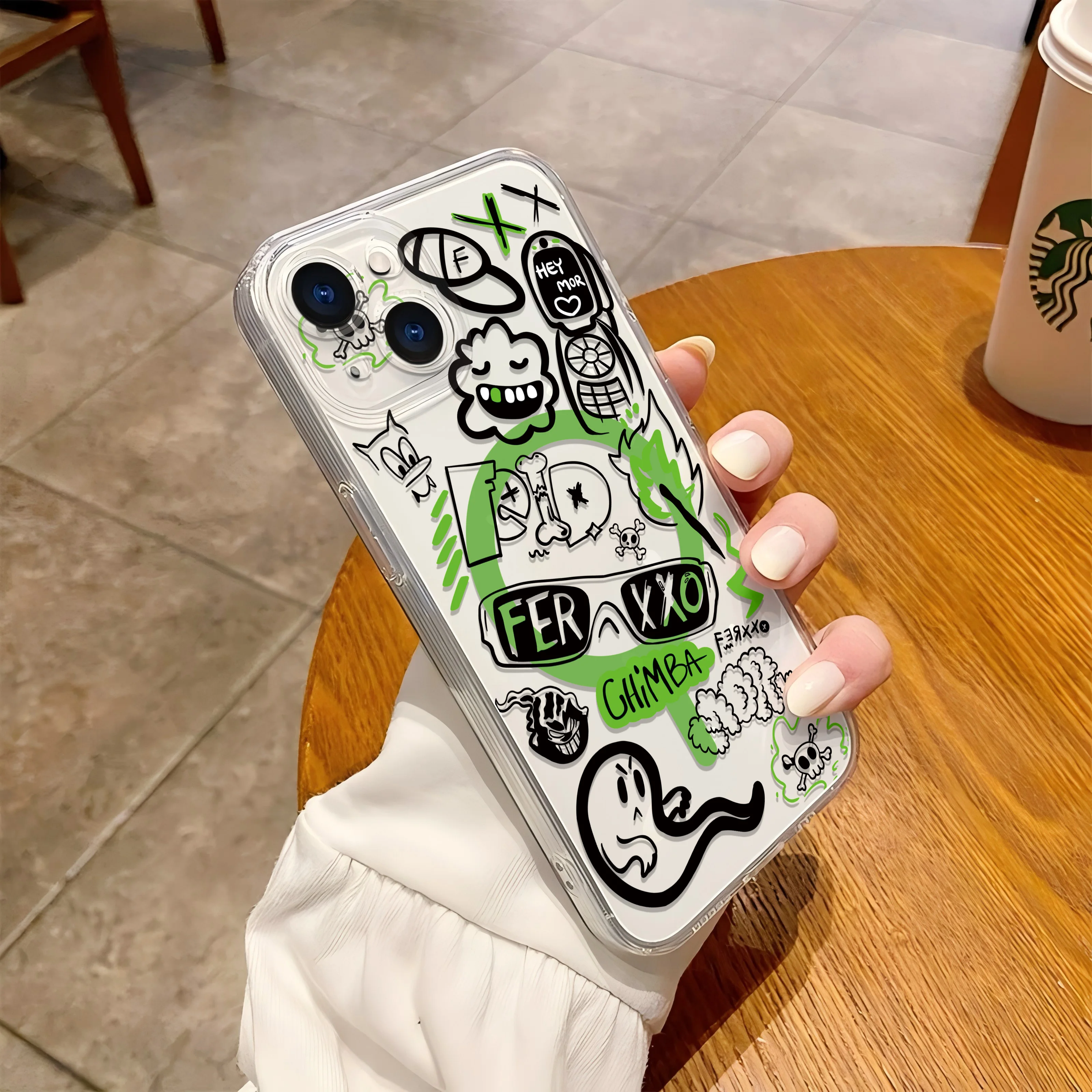 Hot Rapper F-FER XXO Cool Magsafe funda de teléfono magnético para Samsung Galaxy S25 S24 S23 S22 S21 S20 FE Plus Ultra 5G funda suave de TPU - imagen 3