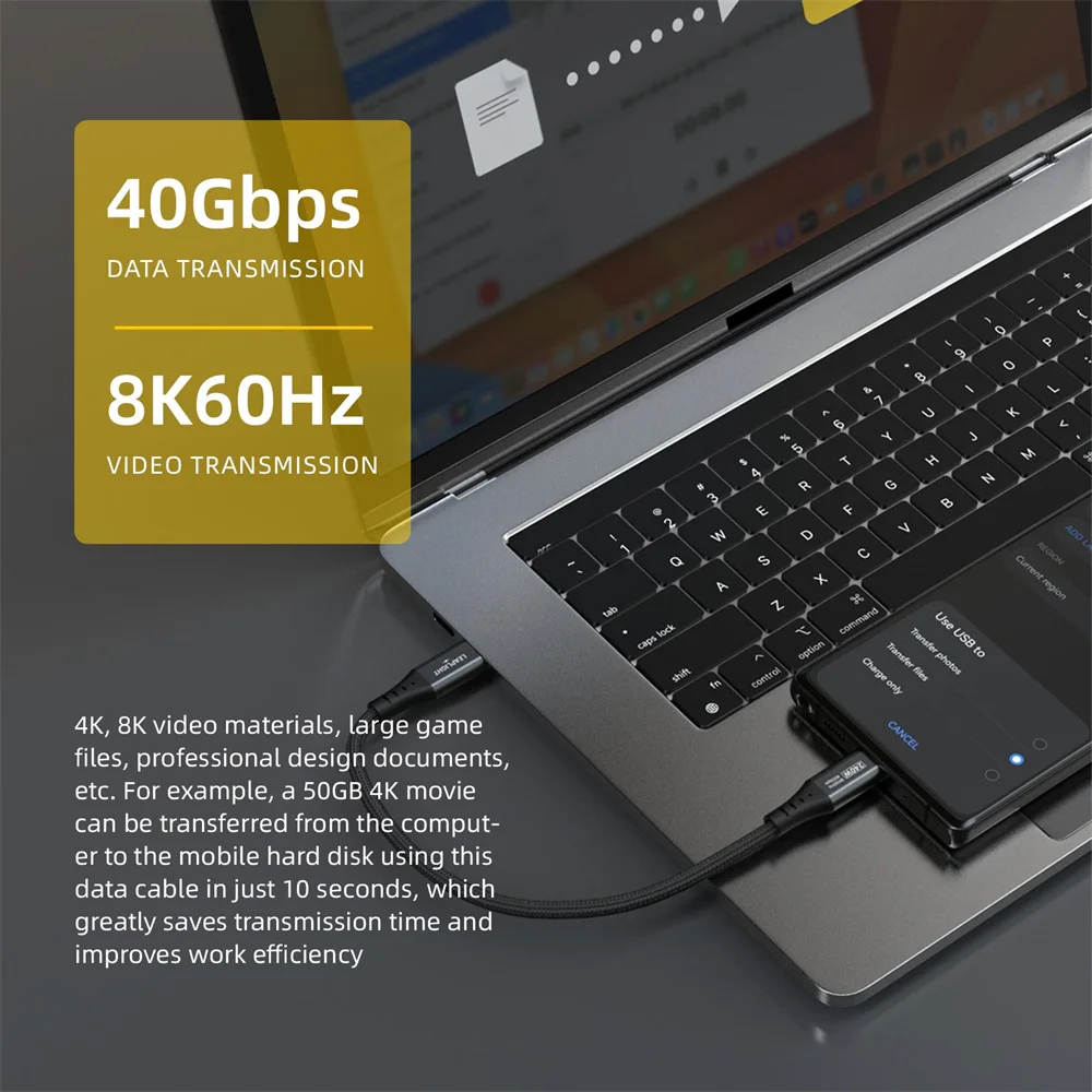 LEAPLIGHT Cable de Monitor de cámara de teléfono Cable de disparo en línea tipo c Cable de datos HD de transmisión en tiempo Real para Canon Sony Panasonic - imagen 3