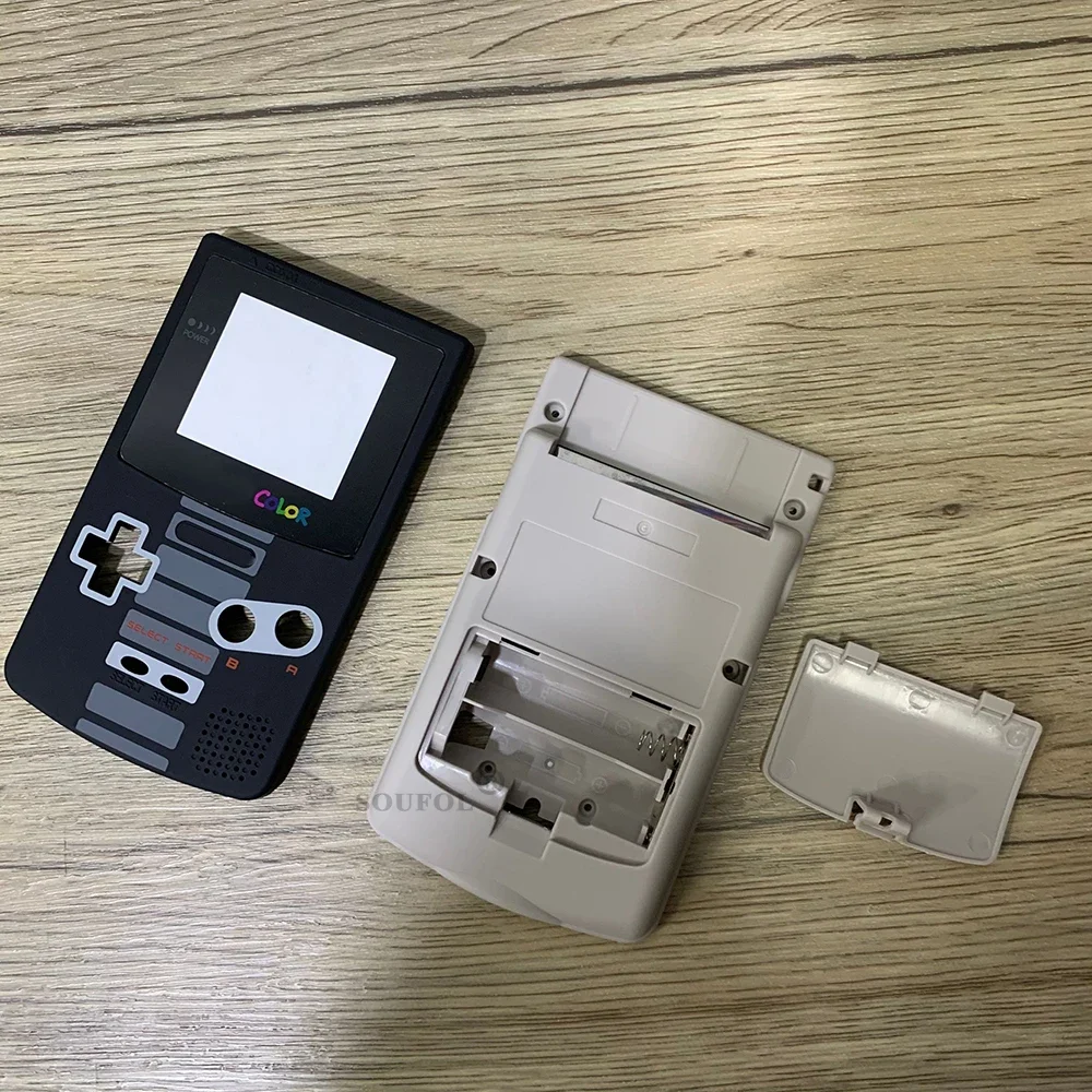 Nueva funda de carcasa limitada con botones de repuesto para consola GBC Gameboy Color, Kit de carcasa, accesorios - imagen 5