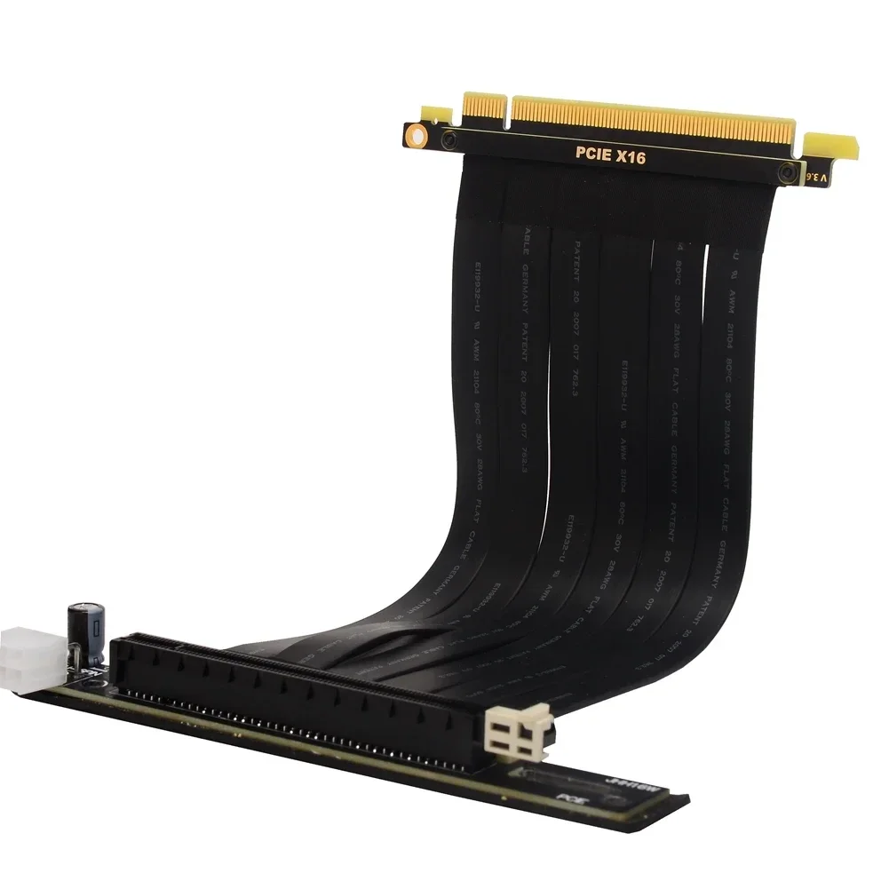 Tarjeta gráfica 3060 de alta velocidad, Cable elevador PCI Express, adaptador de puerto de expansión de Cable Flexible PCIE 3,0 X16 para tarjeta de vídeo Vertical - imagen 4