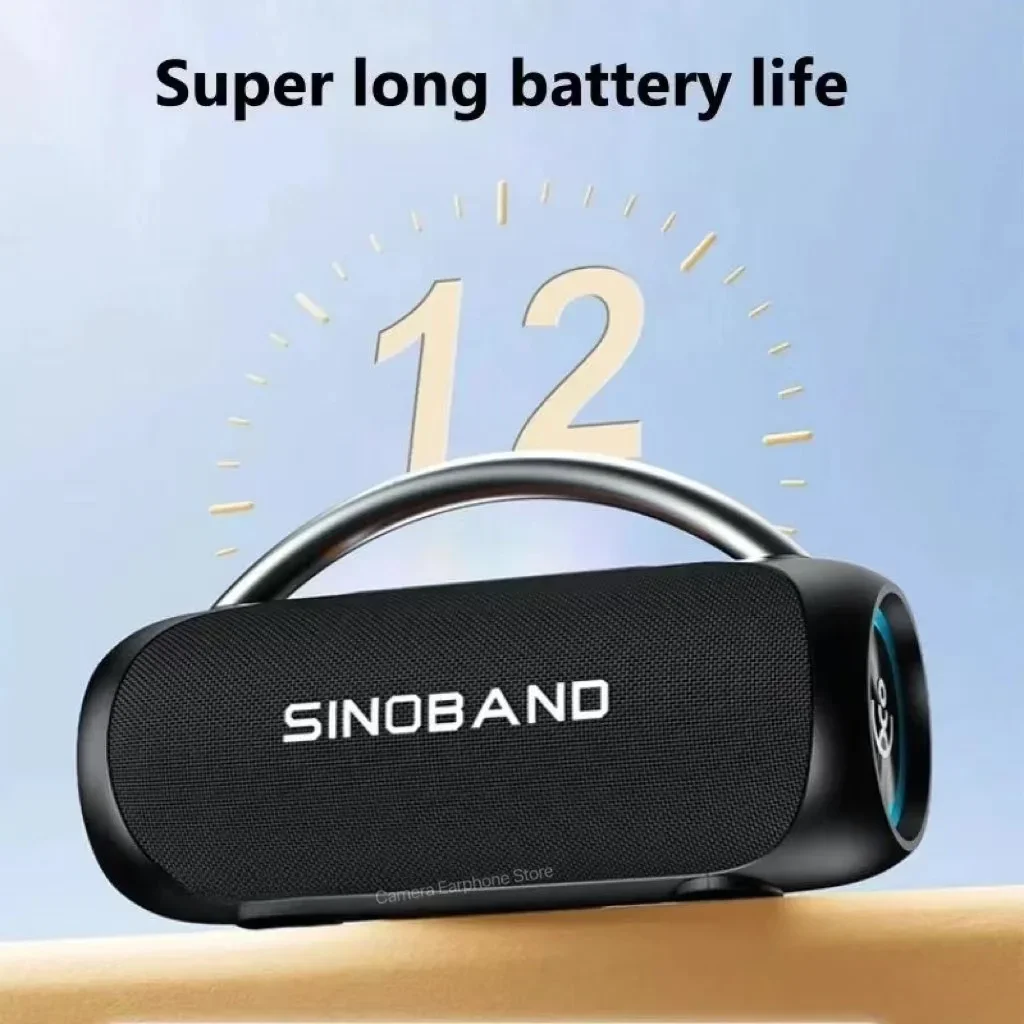 XDOBO SINOBAND Altavoz Bluetooth portátil al aire libre IPX5 subwoofer impermeable 60W cine en casa de alta potencia 360 estéreo Caixa de som - imagen 5