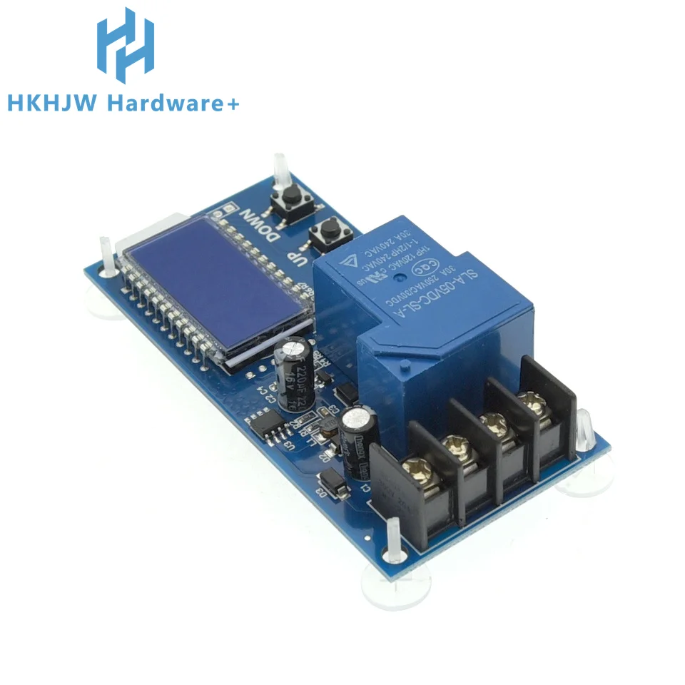 Módulo de Control de carga de batería de almacenamiento DC 6-60v 30A, placa de protección, interruptor de tiempo del cargador, pantalla LCD XY-L30A - imagen 4