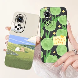 Funda Honor 50 Pro Silicona – Estilo Caramelo Elegante