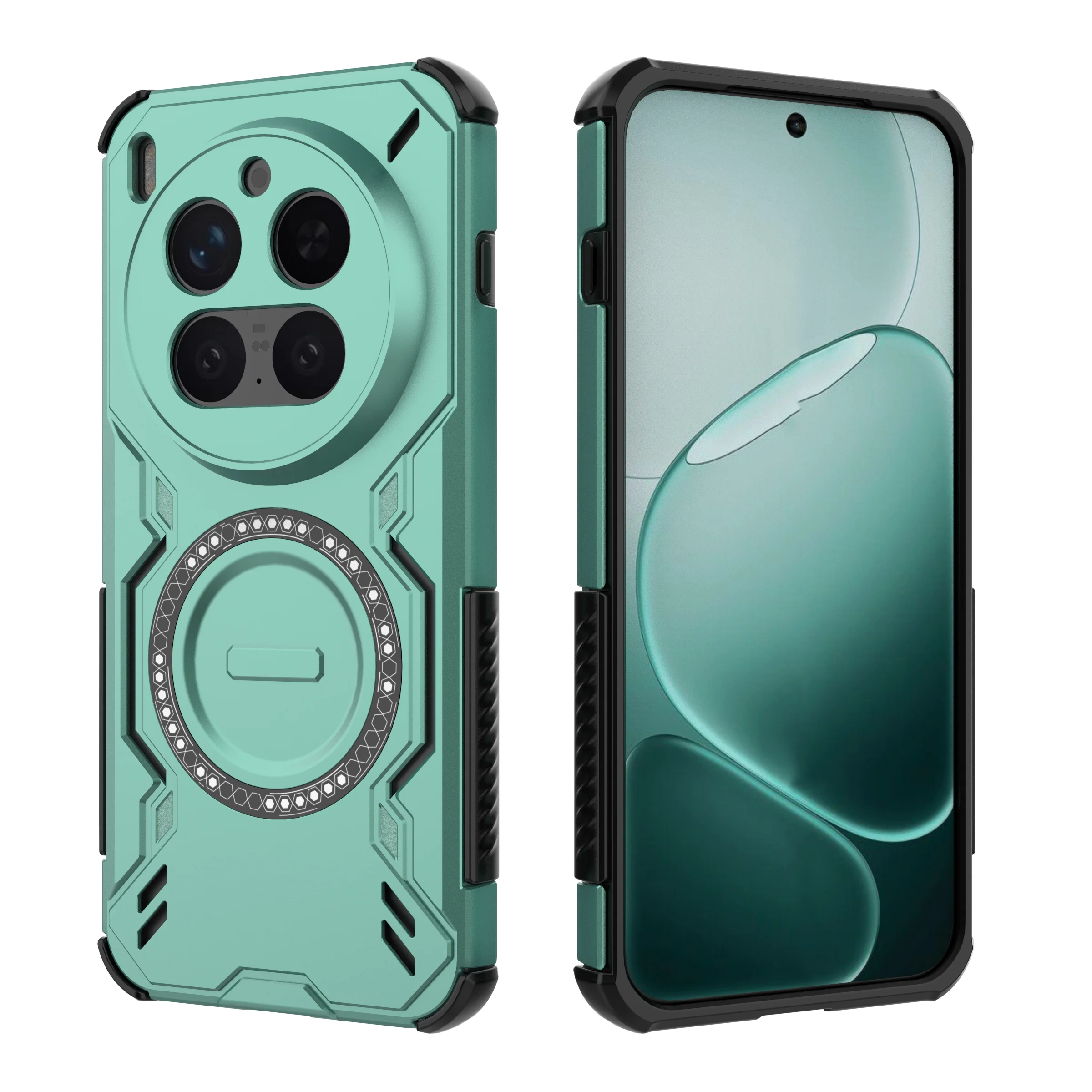 Funda Armor para Magsafe, cubierta de plástico duro con carga inalámbrica magnética para VIVO X300 Pro X300Pro