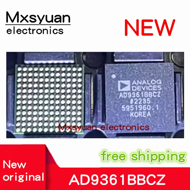 1 unids/lote AD9361BBCZ AD9361BBC AD9361 BGA144 100% nuevo stock original