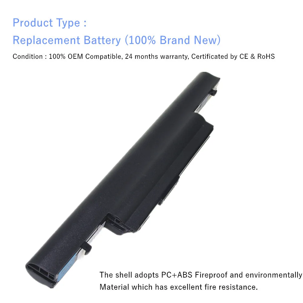 AS10B73 AS10B75 AS10E76 batería de ordenador portátil AS10B51 para acer Aspire 5553 5553G 5625 5625G 5745 5745G Series - imagen 3