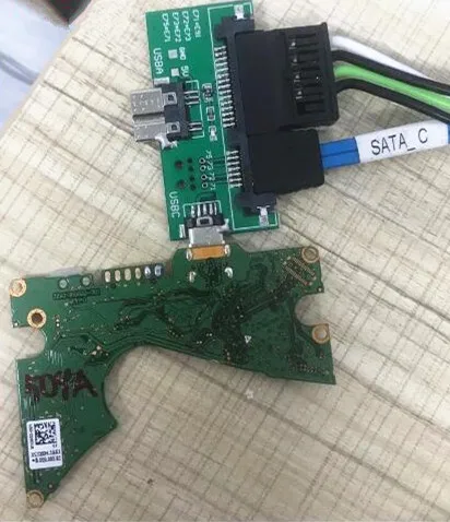 Tablero de decodificación de plomo volador 810035, adecuado para PC3000, recuperación de datos MRT, lectura de plomo volador - imagen 3